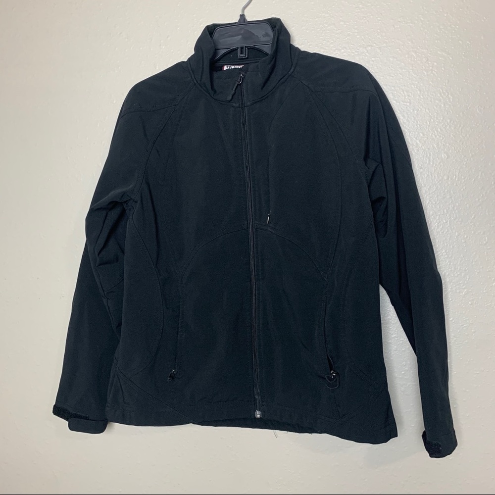 Double diamond jacket, warm soft inside size medium